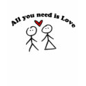 All you need is love t-shirts by pbj0721 All you need is love t-shirts