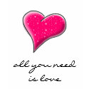 All you need is love t-shirts