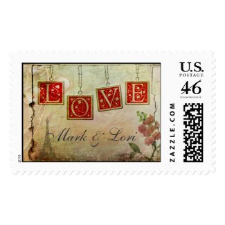 All you need is old fashioned love stamp