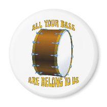 All Your Bass magnets by MarchingBand All Your Bass magnets