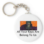 All Your Keys Are Belong To Us Keychains