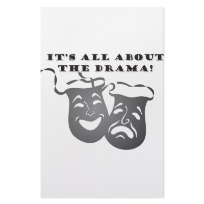 AllAboutTheDrama Stationery by gwrober