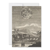 Allain Mallet's Moon invitations