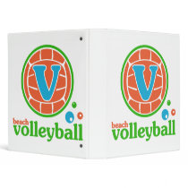 Allaire Beach Volleyball binders by truetomboy Allaire Beach Volleyball binders