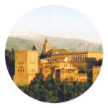 allambra round sticker