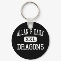 Allan F Daily - Dragons - High - Glendale keychains by customteamsportswear Allan F Daily - Dragons - High - Glendale keychains