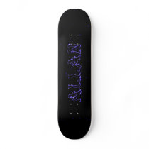 allan lightning star laser custom skateboard deck