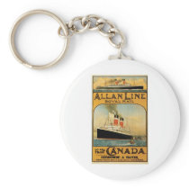 Allan Line Key Chain