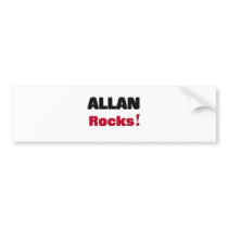 Allan Rocks Bumper Sticker