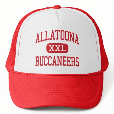 Allatoona - buccaneers - High - Acworth Georgia Hat by customteamsportswear