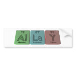 Allay-Al-La-Y-Aluminium-Lanthanum-Yttrium Bumper Stickers