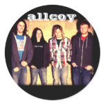 Allcoy round stickers