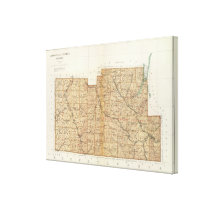 Allegany, Steuben counties Canvas Print