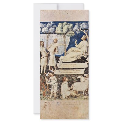 Allegoria Virgiliana By Martini Simone Full Color Rack Card by Artcollection