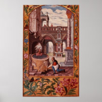 Allegorical illustration of an Alchemist at Posters