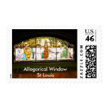 Allegorical Window - ST Louis Union Station postage