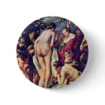 Allegory Of Abundance By Jordaens Jacob Pinback Buttons