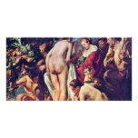 Allegory Of Abundance By Jordaens Jacob Picture Card