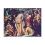 Allegory Of Abundance By Jordaens Jacob Postcard