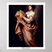 Allegory Of Autumn By Rode Bernhard Print