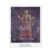 Allegory Of Efficiency By Francesco Del Cossa Postcards