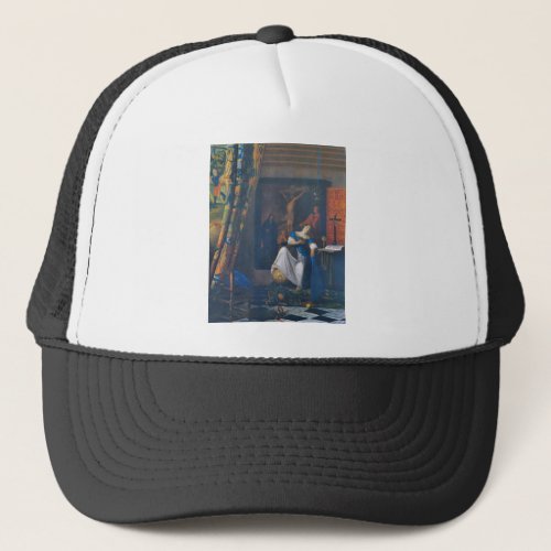 Allegory of Faith by Johannes Vermeer Hats