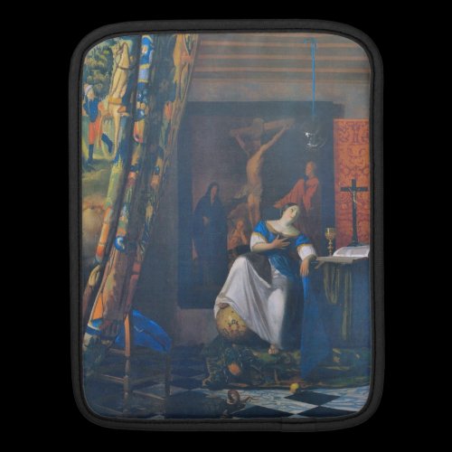 Allegory of Faith by Johannes Vermeer Ipad Sleeve