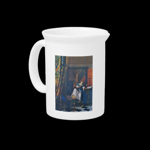 Allegory of Faith by Johannes Vermeer Drink Pitcher