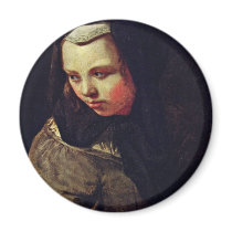 Allegory Of Hearing By Sweerts Michael Refrigerator Magnets