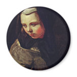 Allegory Of Hearing By Sweerts Michael Refrigerator Magnets