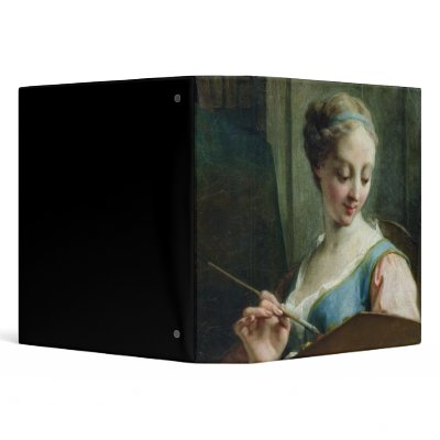 Allegory of Painting Binder by bridgemanart