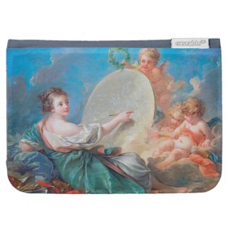 Allegory of painting Boucher Francois rococo lady Kindle Covers