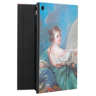 Allegory of painting Boucher Francois rococo lady iPad Air Covers