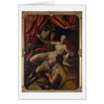 Allegory Of Peace And Plenty By Hans Von Aachen Greeting Cards