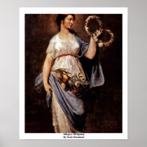 Allegory Of Spring By Rode Bernhard Print