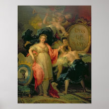 Allegory of the City of Madrid, 1810 Print