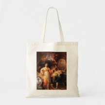 'Allegory of the City of Madrid' Canvas Bags