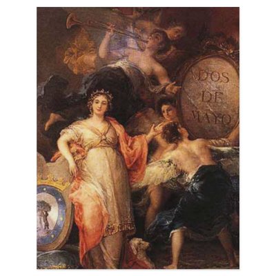 'Allegory of the City of Madrid' Custom Flyer by artthroughtheages