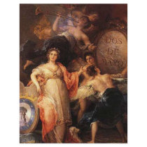 'Allegory of the City of Madrid' Custom Flyer