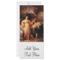 'Allegory of the City of Madrid' Rack Card Design