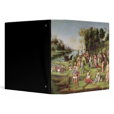 Allegory of the Court of Isabella d'Este  1504-06 Binders by bridgemanart