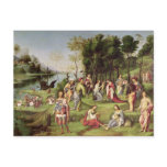 Allegory of the Court of Isabella d'Este  1504-06 Post Card