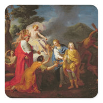 Allegory of the Recognition of Philippe de France Square Sticker