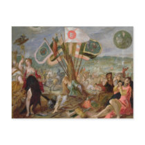 Allegory of the Turkish Wars Post Card