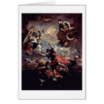 Allegory Of Tuscany By Sebastiano Ricci Card