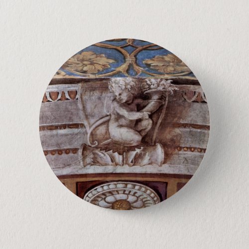 Allegory Of Virtue Detail By Raffael (Best Quality Buttons
