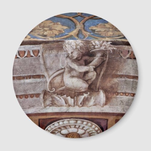 Allegory Of Virtue Detail By Raffael (Best Quality Refrigerator Magnet