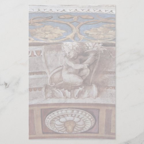 Allegory Of Virtue Detail By Raffael (Best Quality Custom Stationery