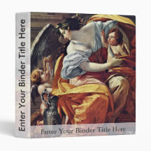 Allegory Of Wealth By Vouet Simon (Best Quality) Vinyl Binder