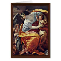Allegory Of Wealth By Vouet Simon (Best Quality) Cards